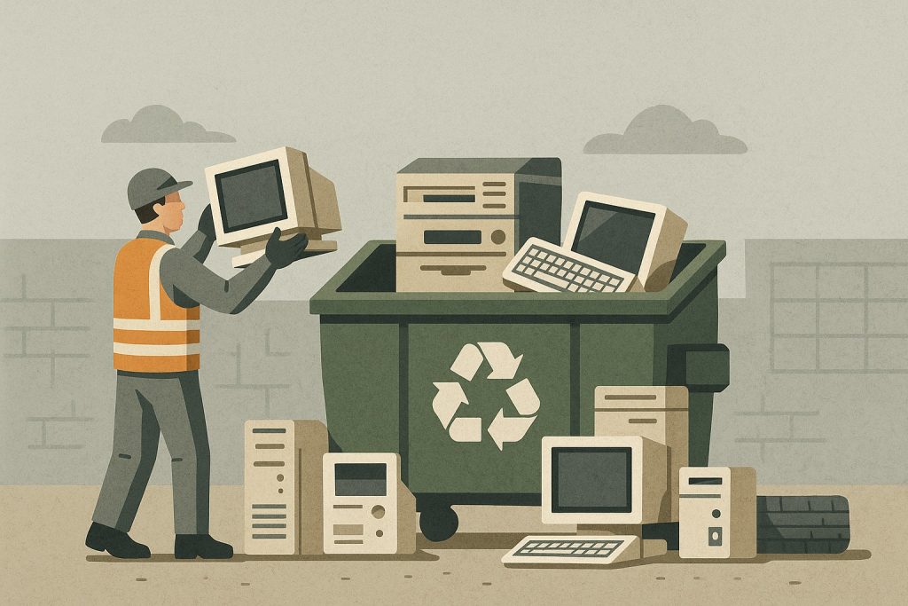 Утилизация списанной оргтехники