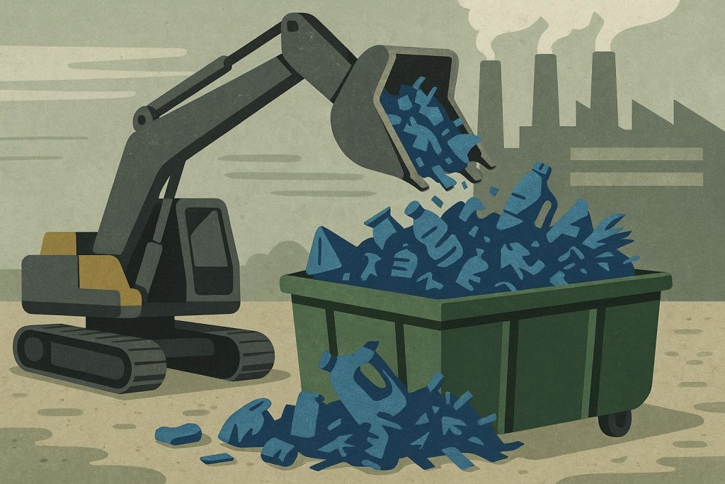 Утилизация пластиковых отходов производства