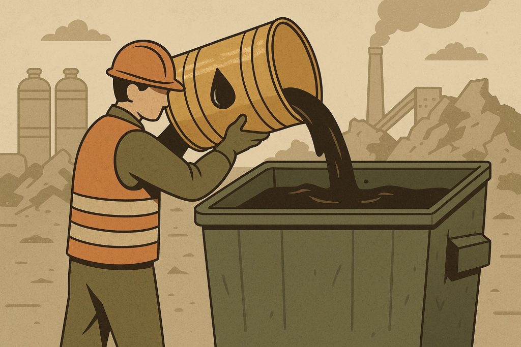 Утилизация просроченного топлива