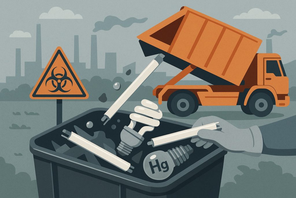 Утилизация ртутьсодержащих отходов