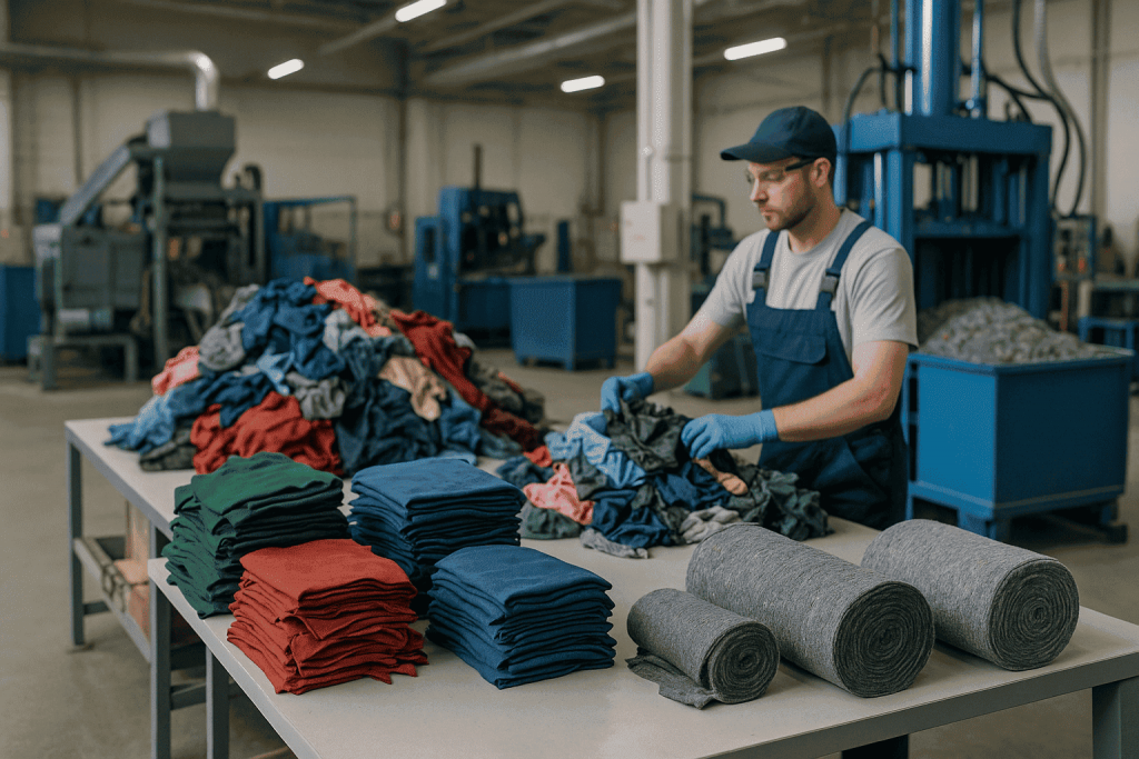 Переработка текстильных отходов: от лоскутов к новым материалам