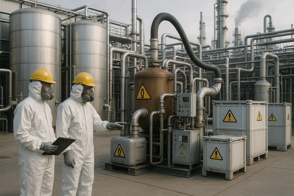 Утилизация опасных химических отходов: специфика, требования, технологии