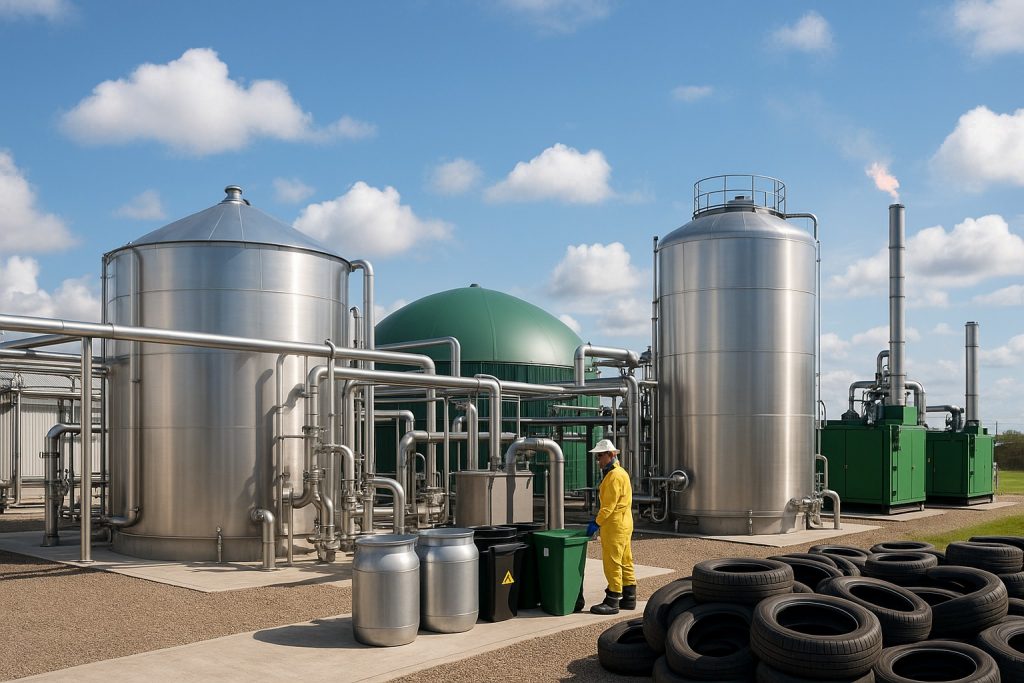 Энергетическое использование промышленных органических отходов