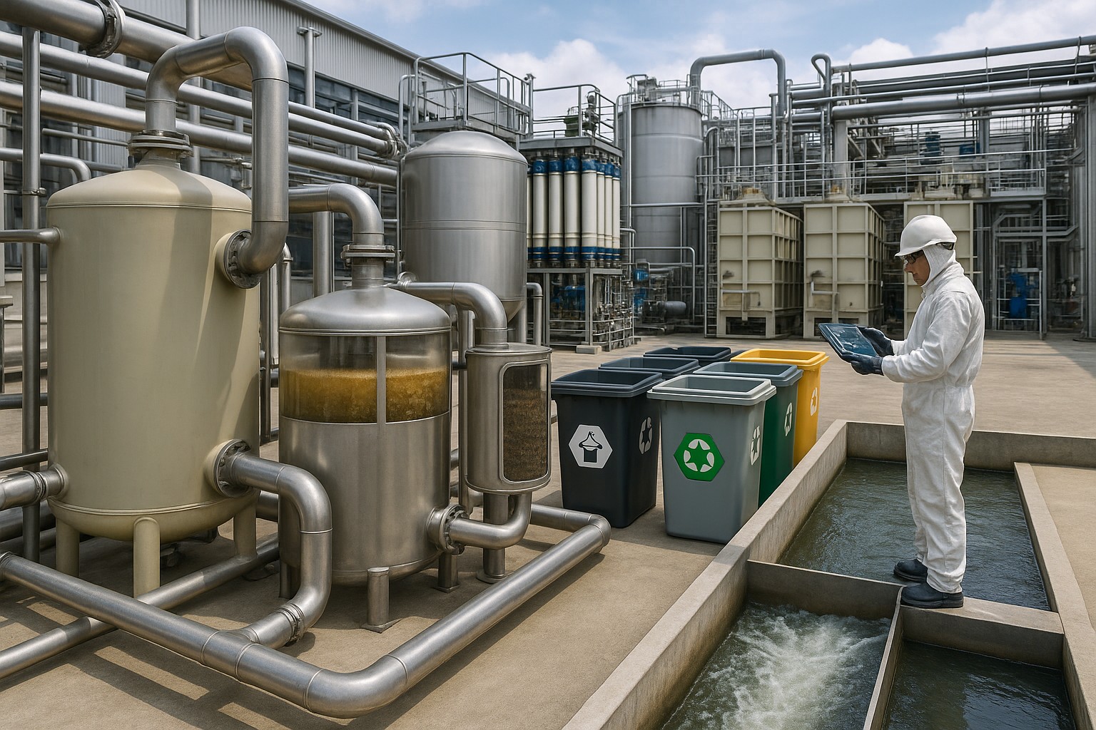 Технологии очистки и переработки токсичных промышленных стоков: коагуляция, флокуляция, биообеззараживание, фильтрация, нейтрализация