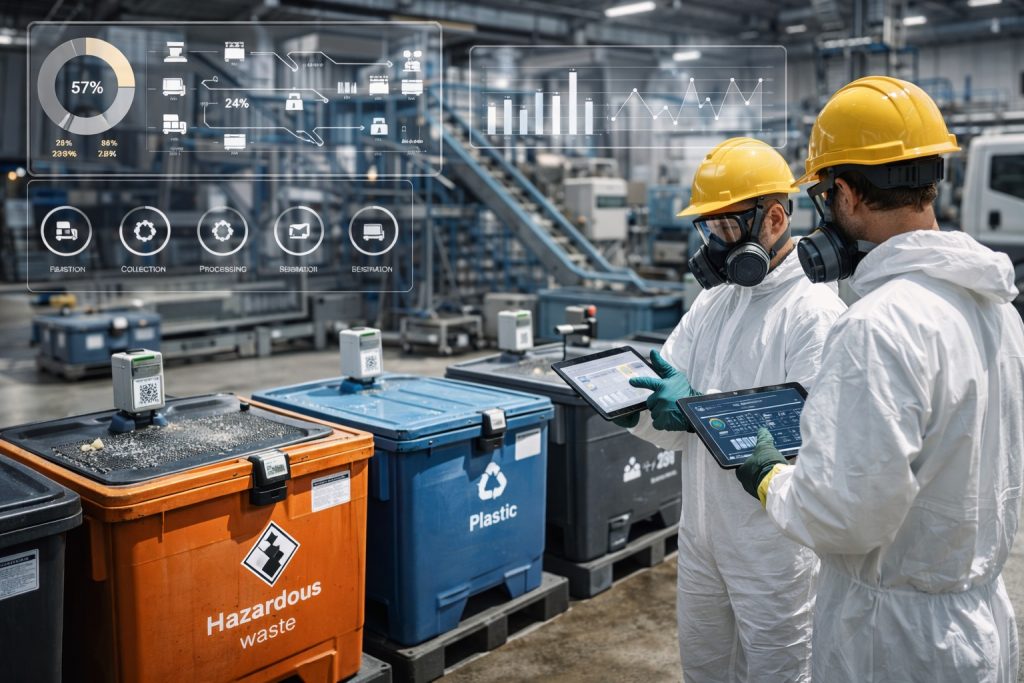Роль цифровизации в управлении промышленными отходами