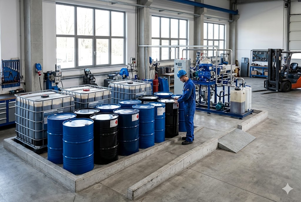 Утилизация отработанных масел и СОЖ: как организовать сбор на производстве и избежать штрафов Росприроднадзора